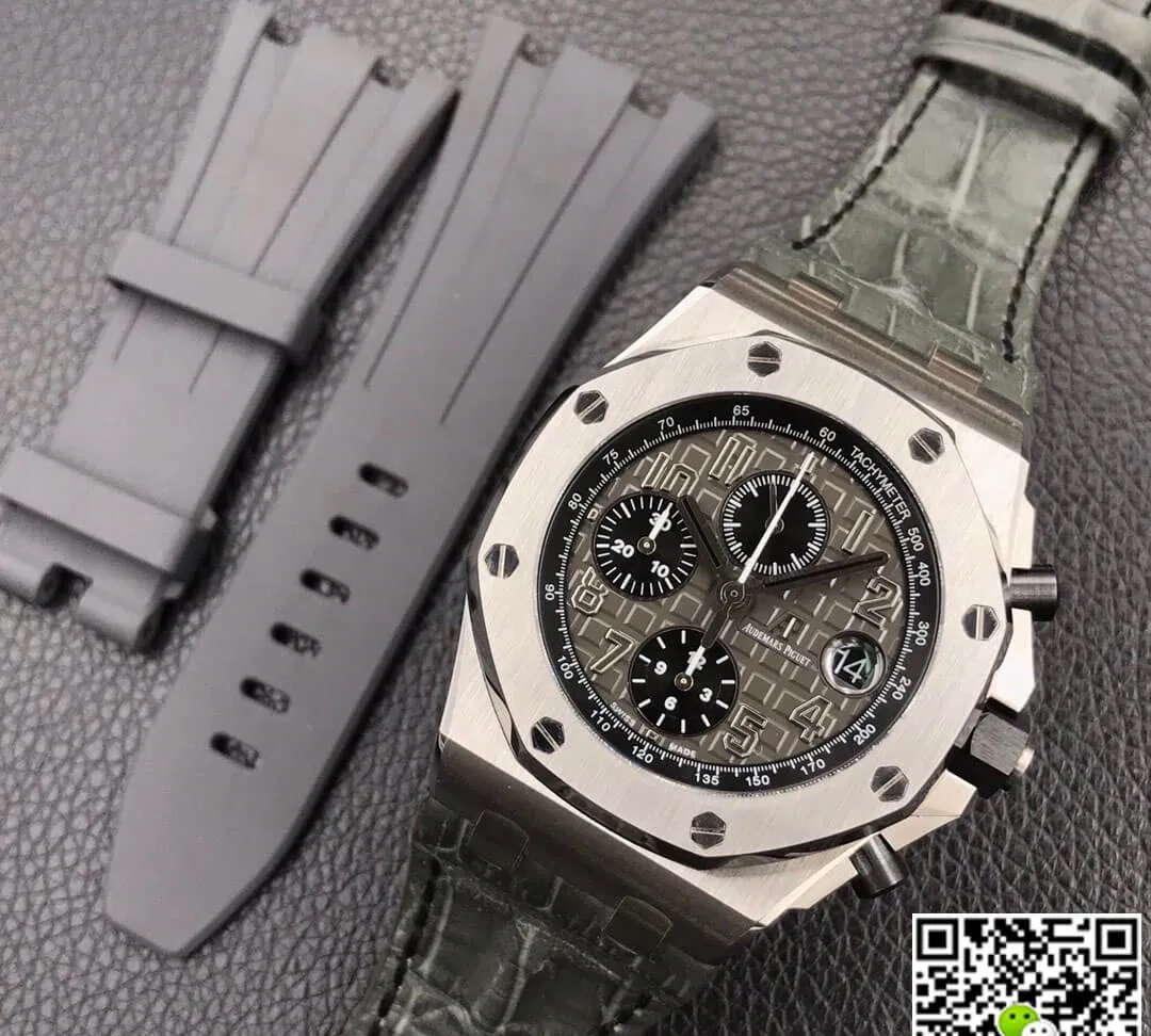 Audemars Piguet Royal Oak Offshore 26470ST.OO.A104CR.01 JF Factory 1:1 Best Edition Replica Watch Grey Dial
